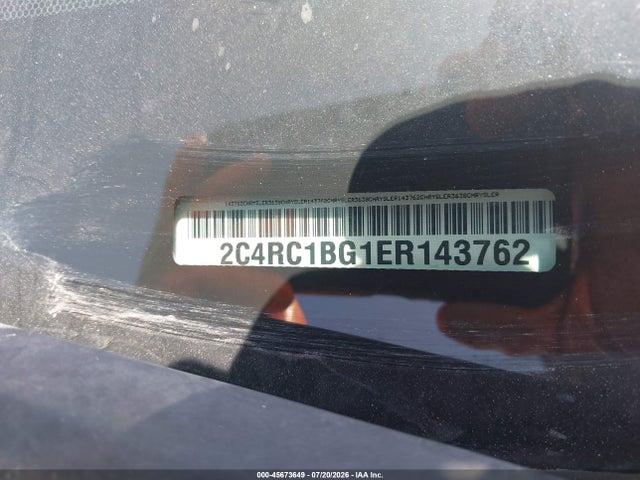 Продаж на аукціоні авто 2014 Chrysler Town & Country Touring, vin: 2C4RC1BG1ER143762, номер лоту: 45673649