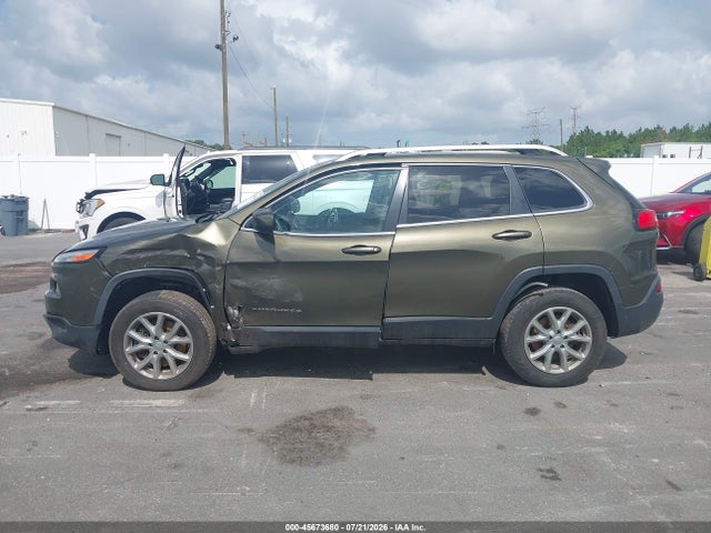2016 Jeep Cherokee Latitude მანქანა იყიდება აუქციონზე, vin: 1C4PJMCB0GW117259, აუქციონის ნომერი: 45673680