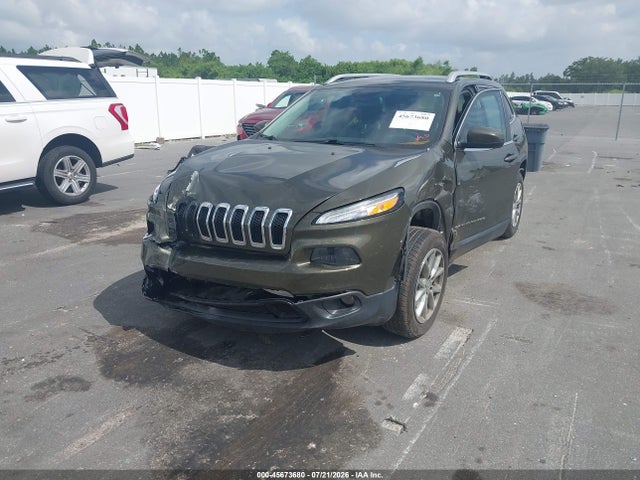 2016 Jeep Cherokee Latitude მანქანა იყიდება აუქციონზე, vin: 1C4PJMCB0GW117259, აუქციონის ნომერი: 45673680