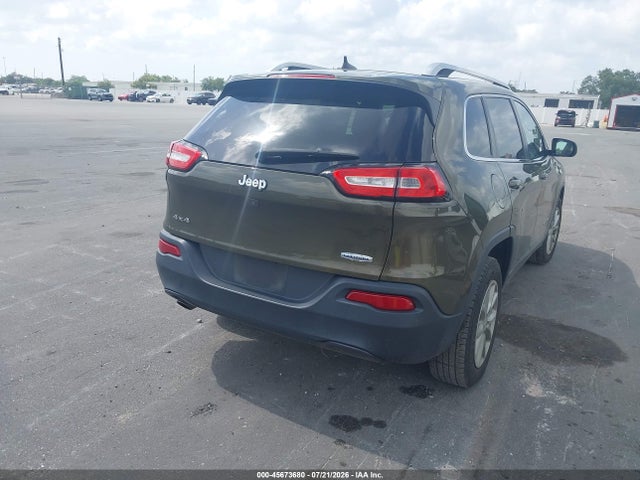 2016 Jeep Cherokee Latitude მანქანა იყიდება აუქციონზე, vin: 1C4PJMCB0GW117259, აუქციონის ნომერი: 45673680