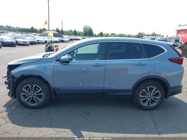 Продаж на аукціоні авто 2022 Honda Cr-v Hybrid Ex, vin: 5J6RT6H56NL046935, номер лоту: 45673687