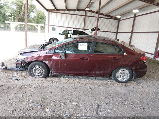 Aukcja sprzedaży 2014 Honda Civic Lx, vin: 19XFB2F5XEE000282, numer aukcji: 45673734