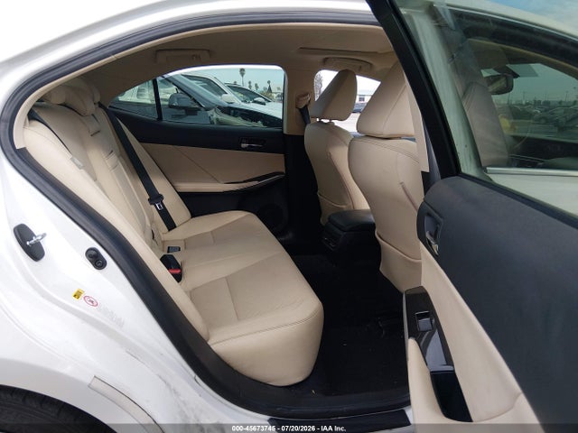 Продажа на аукционе авто 2015 Lexus Is 250, vin: JTHBF1D26F5045060, номер лота: 45673745
