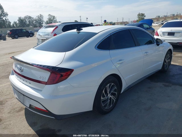 Hyundai Sonata Blue 2021 KMHL24JJ3MA017263 Image 4