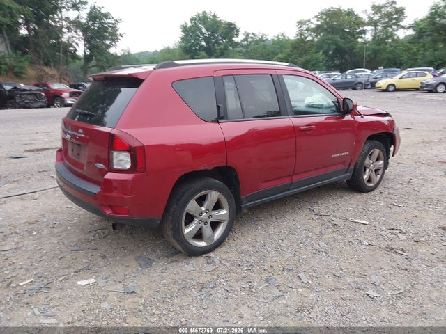 2014 Jeep Compass Latitude მანქანა იყიდება აუქციონზე, vin: 1C4NJDEB3ED718677, აუქციონის ნომერი: 45673769