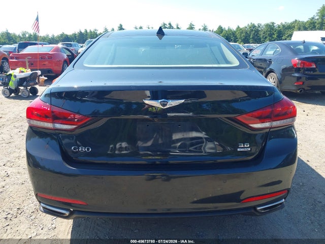 2017 Genesis G80 3.8 მანქანა იყიდება აუქციონზე, vin: KMHGN4JE7HU200682, აუქციონის ნომერი: 45673780