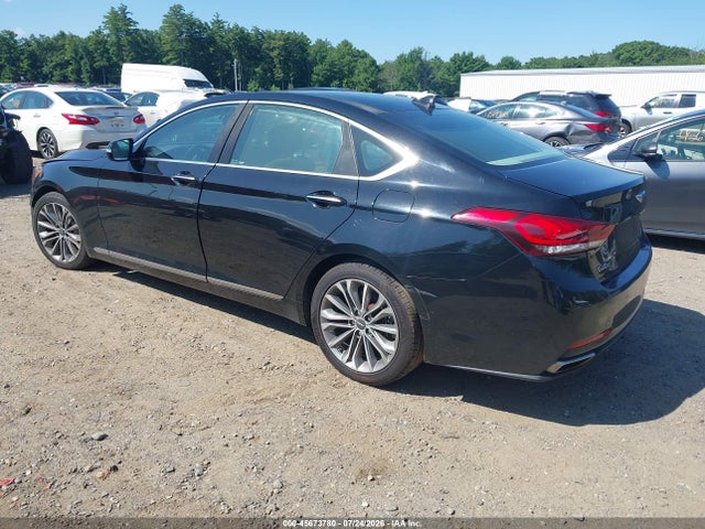 2017 Genesis G80 3.8 მანქანა იყიდება აუქციონზე, vin: KMHGN4JE7HU200682, აუქციონის ნომერი: 45673780