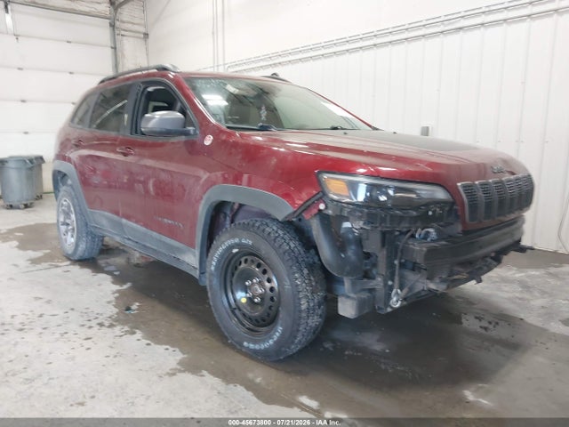 2021 Jeep Cherokee Trailhawk 4x4 მანქანა იყიდება აუქციონზე, vin: 1C4PJMBX5MD253245, აუქციონის ნომერი: 45673800