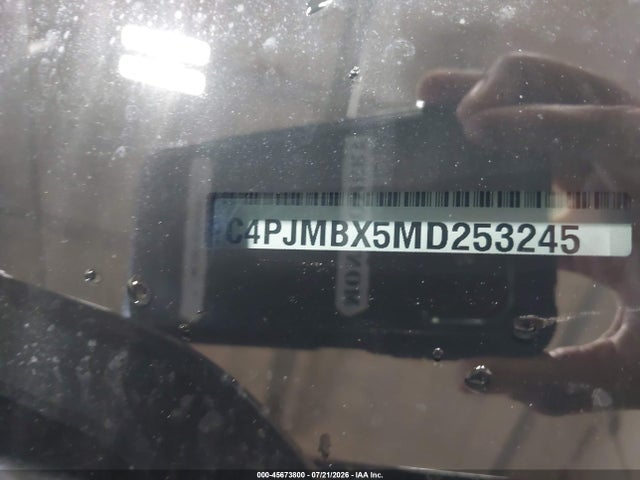 Продажа на аукционе авто 2021 Jeep Cherokee Trailhawk 4x4, vin: 1C4PJMBX5MD253245, номер лота: 45673800