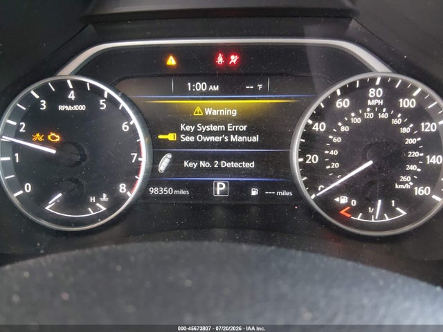 2019 Nissan Murano Sv მანქანა იყიდება აუქციონზე, vin: 5N1AZ2MJ8KN110305, აუქციონის ნომერი: 45673807