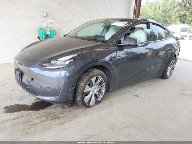 Auction sale of the 2021 Tesla Model Y Long Range Dual Motor All-wheel Drive, vin: 5YJYGDEE8MF283751, lot number: 45673816