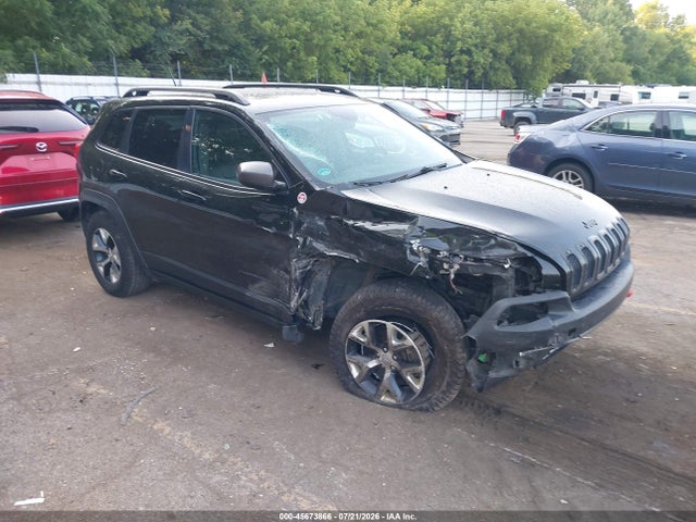 45673866 :رقم المزاد ، 1C4PJMBS8FW520468 vin ، 2015 Jeep Cherokee Trailhawk مزاد بيع