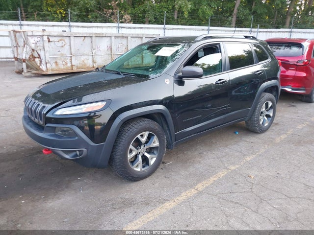 45673866 :رقم المزاد ، 1C4PJMBS8FW520468 vin ، 2015 Jeep Cherokee Trailhawk مزاد بيع