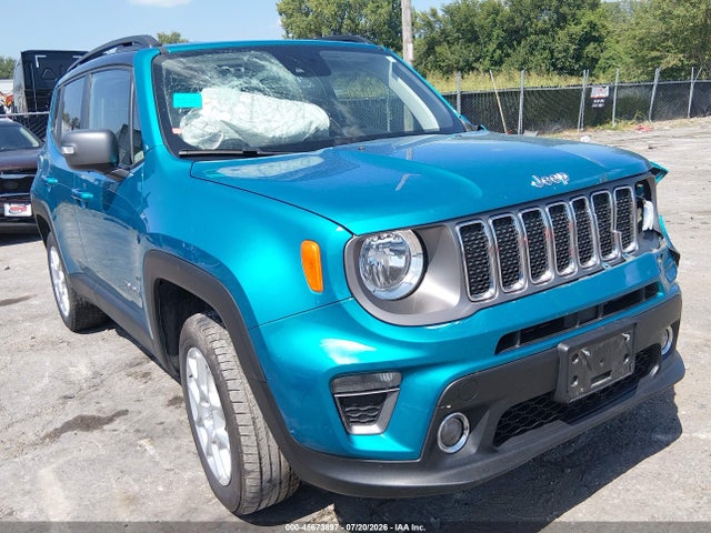 Auction sale of the 2021 Jeep Renegade Limited 4x4, vin: ZACNJDD10MPM26541, lot number: 45673897
