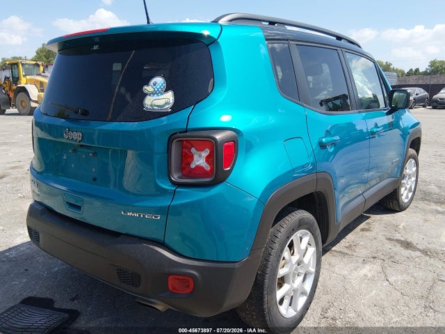 Aukcja sprzedaży 2021 Jeep Renegade Limited 4x4, vin: ZACNJDD10MPM26541, numer aukcji: 45673897