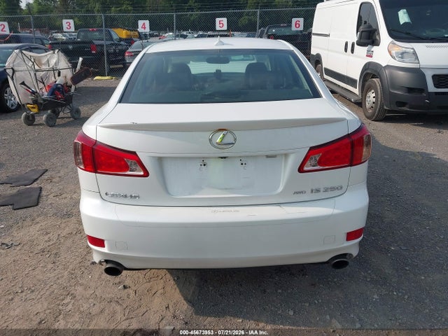 45673953 :رقم المزاد ، JTHCF5C2XC5058497 vin ، 2012 Lexus Is 250 مزاد بيع