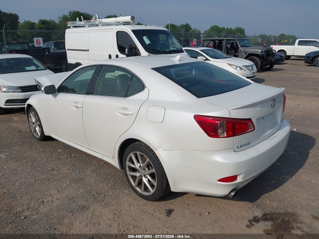 45673953 :رقم المزاد ، JTHCF5C2XC5058497 vin ، 2012 Lexus Is 250 مزاد بيع
