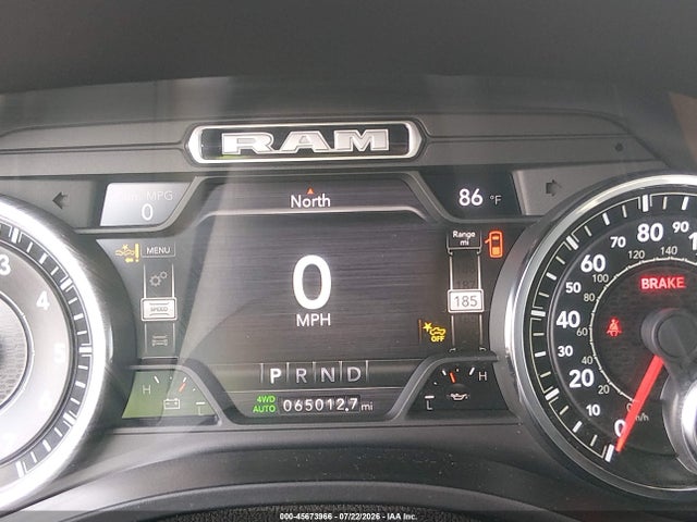 45673966 :رقم المزاد ، 1C6SRFJT6MN678973 vin ، 2021 Ram 1500 Laramie  4x4 5'7 Box مزاد بيع