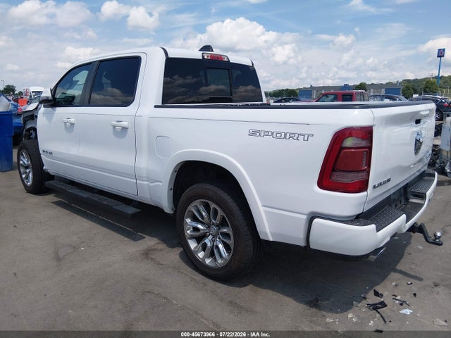45673966 :رقم المزاد ، 1C6SRFJT6MN678973 vin ، 2021 Ram 1500 Laramie  4x4 5'7 Box مزاد بيع