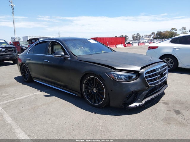 2022 Mercedes-benz S 580 4matic მანქანა იყიდება აუქციონზე, vin: W1K6G7GB0NA133581, აუქციონის ნომერი: 45673976