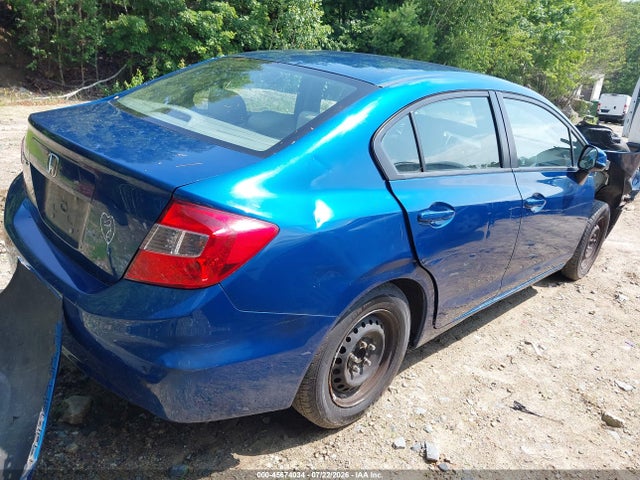 2012 Honda Civic Lx მანქანა იყიდება აუქციონზე, vin: 2HGFB2F54CH578977, აუქციონის ნომერი: 45674034