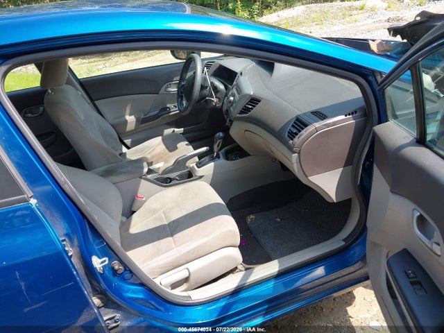 2012 Honda Civic Lx მანქანა იყიდება აუქციონზე, vin: 2HGFB2F54CH578977, აუქციონის ნომერი: 45674034