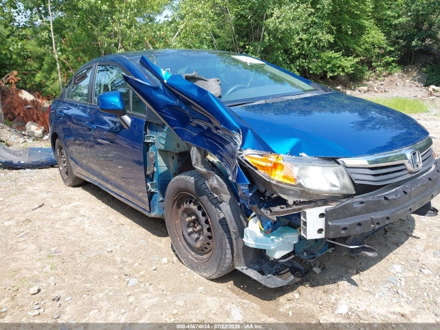 2012 Honda Civic Lx მანქანა იყიდება აუქციონზე, vin: 2HGFB2F54CH578977, აუქციონის ნომერი: 45674034