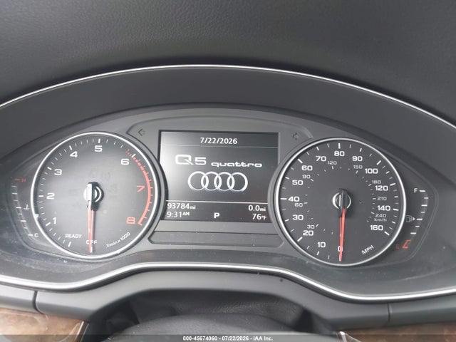 Aukcja sprzedaży 2018 Audi Q5 2.0t Premium/2.0t Tech Premium, vin: WA1ANAFY3J2006674, numer aukcji: 45674060