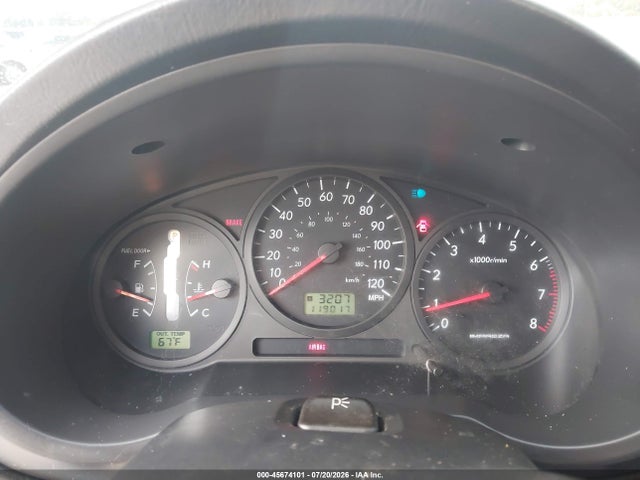 2006 Subaru Impreza 2.5i მანქანა იყიდება აუქციონზე, vin: JF1GG67676H815934, აუქციონის ნომერი: 45674101