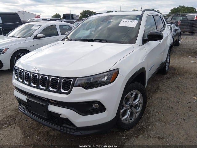 Продаж на аукціоні авто 2025 Jeep Compass Latitude 4x4, vin: 3C4NJDBN4ST548981, номер лоту: 45674117