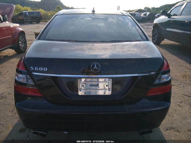Продажа на аукционе авто 2009 Mercedes-benz S 600, vin: WDDNG76X19A271905, номер лота: 45674118