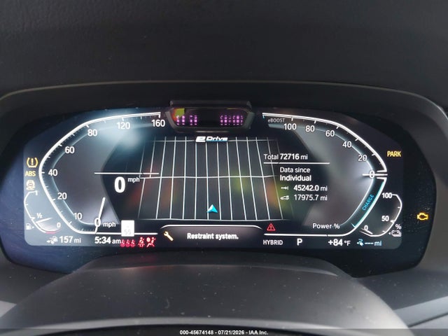 5UXTA6C04N9J52342 BMW X5 Phev Xdrive45e