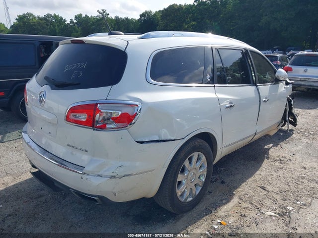 45674187 :رقم المزاد ، 5GAKRBKD3GJ219115 vin ، 2016 Buick Enclave Leather مزاد بيع