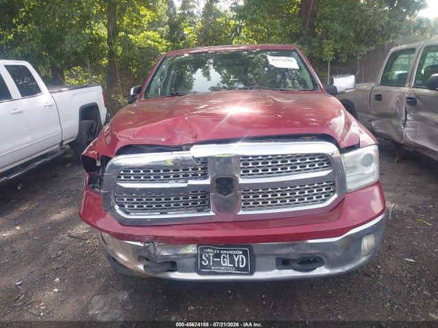 2013 Ram 1500 Laramie მანქანა იყიდება აუქციონზე, vin: 1C6RR6NT2DS680195, აუქციონის ნომერი: 45674188