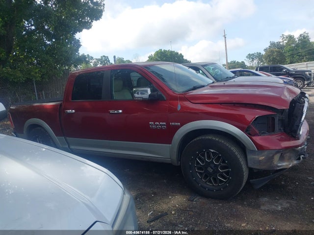 2013 Ram 1500 Laramie მანქანა იყიდება აუქციონზე, vin: 1C6RR6NT2DS680195, აუქციონის ნომერი: 45674188
