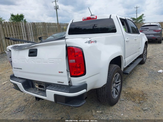 Aukcja sprzedaży 2021 Chevrolet Colorado 4wd  Short Box Wt, vin: 1GCGTBEN9M1293614, numer aukcji: 45674196