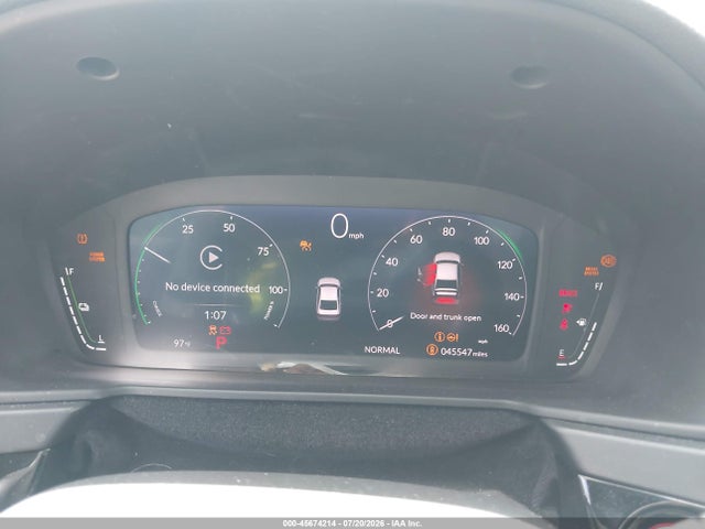 Auction sale of the 2024 Honda Accord Hybrid Touring, vin: 1HGCY2F8XRA065946, lot number: 45674214