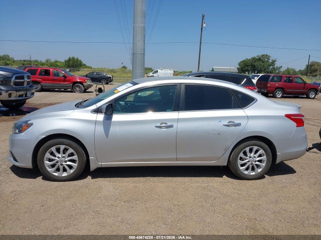 2019 Nissan Sentra S მანქანა იყიდება აუქციონზე, vin: 3N1AB7AP0KY273809, აუქციონის ნომერი: 45674228
