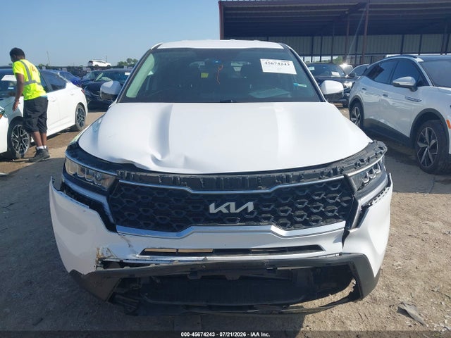2022 Kia Sorento Lx მანქანა იყიდება აუქციონზე, vin: 5XYRG4LC9NG086314, აუქციონის ნომერი: 45674243