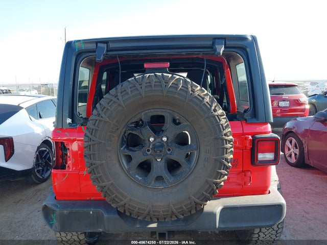 2022 Jeep Wrangler Unlimited Willys 4x4 მანქანა იყიდება აუქციონზე, vin: 1C4HJXDG2NW181350, აუქციონის ნომერი: 45674250