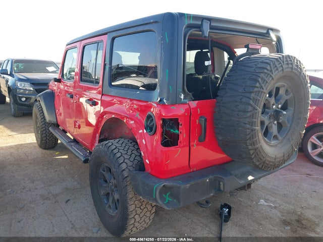 2022 Jeep Wrangler Unlimited Willys 4x4 მანქანა იყიდება აუქციონზე, vin: 1C4HJXDG2NW181350, აუქციონის ნომერი: 45674250