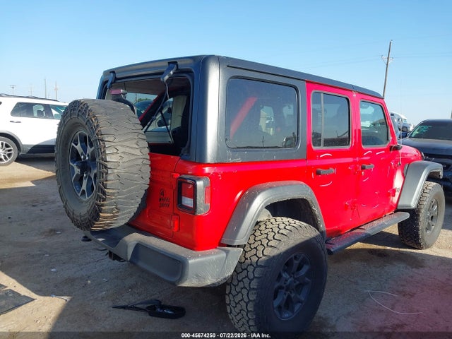 2022 Jeep Wrangler Unlimited Willys 4x4 მანქანა იყიდება აუქციონზე, vin: 1C4HJXDG2NW181350, აუქციონის ნომერი: 45674250