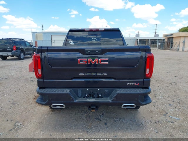 2022 Gmc Sierra 1500 4wd  Short Box At4 მანქანა იყიდება აუქციონზე, vin: 1GTPUEEL7NZ553007, აუქციონის ნომერი: 45674281