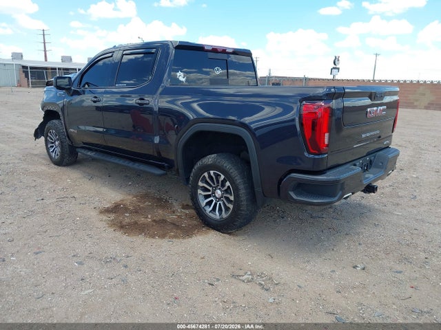 2022 Gmc Sierra 1500 4wd  Short Box At4 მანქანა იყიდება აუქციონზე, vin: 1GTPUEEL7NZ553007, აუქციონის ნომერი: 45674281