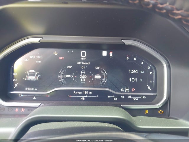 2022 Gmc Sierra 1500 4wd  Short Box At4 მანქანა იყიდება აუქციონზე, vin: 1GTPUEEL7NZ553007, აუქციონის ნომერი: 45674281