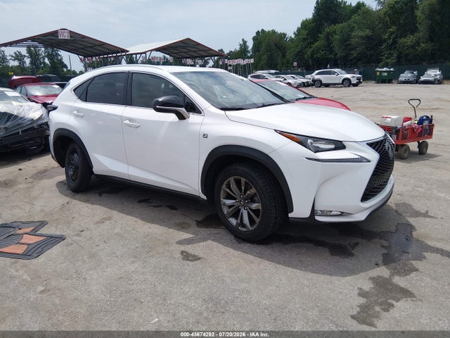 45674292 :رقم المزاد ، JTJYARBZ7H2064789 vin ، 2017 Lexus Nx 200t F Sport مزاد بيع