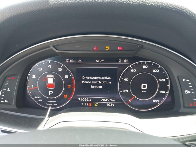 Продаж на аукціоні авто 2018 Audi Q7 3.0t Premium, vin: WA1VAAF73JD054250, номер лоту: 45674299