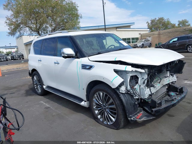 45674339 :رقم المزاد ، JN8AZ2BC5M9475856 vin ، 2021 Infiniti Qx80 Sensory Awd مزاد بيع