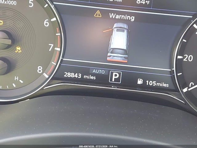 45674339 :رقم المزاد ، JN8AZ2BC5M9475856 vin ، 2021 Infiniti Qx80 Sensory Awd مزاد بيع