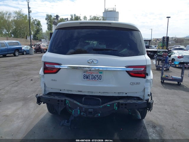 45674339 :رقم المزاد ، JN8AZ2BC5M9475856 vin ، 2021 Infiniti Qx80 Sensory Awd مزاد بيع